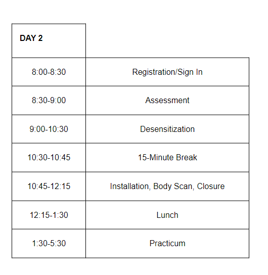 Conference day 2 timetable